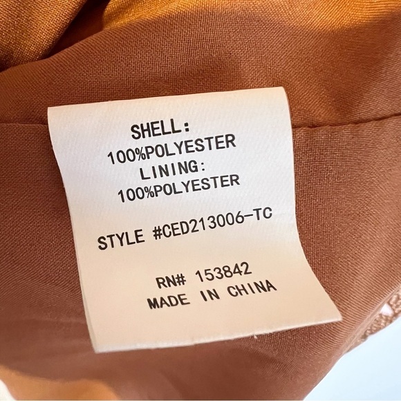 NWOT Code x Mode Floral Midi Dress Cottagecore Boho Bohemian - Picture 5 of 6